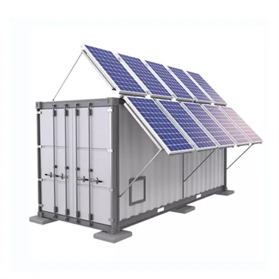 Intake pipe solar container tank installation